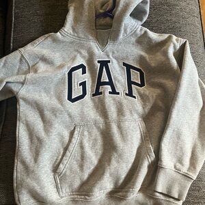 GAP Teen Gray Fleece Hoodie
